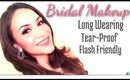 BRIDAL MAKEUP: Long-Wear, Tear-Proof, Flash Photo Friendly