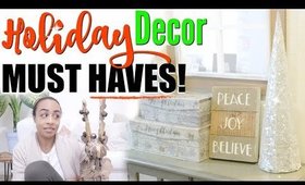 HOME DECOR FOR CHRISTMAS HAUL!