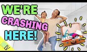 WE’RE STAYING HERE! MY TODDLER AND I, LIVING OUT SUITCASES | RRL VLOGS