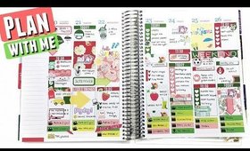 Plan as I go: IN PARADISE Plan With Me | Erin Condren Life Planner Vertical Layout Weekly Spread #59