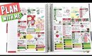 Plan as I go: IN PARADISE Plan With Me | Erin Condren Life Planner Vertical Layout Weekly Spread #59