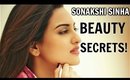 SONAKSHI SINHA'S BEAUTY SECRETS FOR FLAWLESS SKIN & HAIR CARE TIPS FOR LONG SHINY THICK HAIR!