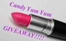 Candy Yum Yum Lipstick Giveaway!!