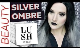 Silver Ombre Dramatic Glam | LushWigs