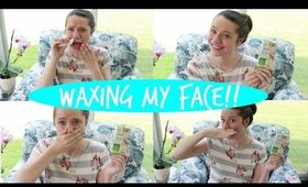 Lets Try it Tuesday: Waxing My Face!