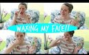 Lets Try it Tuesday: Waxing My Face!