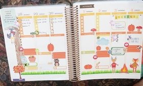 Plan With Me: Fall Spread