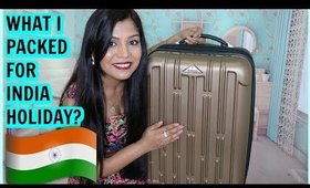 What I Packed For India Holiday? SUPERPRINCESSJO VLOGS