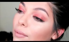 Autumn Red Eye Shadow Makeup Tutorial | SCCASTANEDA