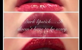 How to choose and wear the right Red or Dark lipstick for you.