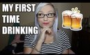 MY FIRST TIME GETTING DRUNK || Storytime