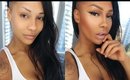 FOUNDATION, CONTOUR AND EYEBROW ROUTINE TUTORIAL - SONJDRADELUXE ♥