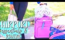 Airport Essentials & Routine!!  | Paris & Roxy
