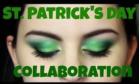 St  Patrick's Day Makeup Collab w/ CrazyforMakeup112