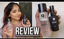 *NEW* SUGAR MATTE SETTING MIST & CLEANSING WATER REVIEW & DEMO | Stacey Castanha