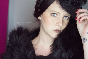 Artistic shoot...faux freckles/makeup by me