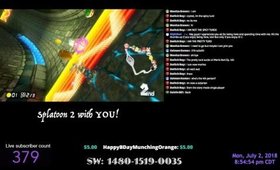 Splatoon 2 with YOU! Regular battles and we'll see where the night takes us