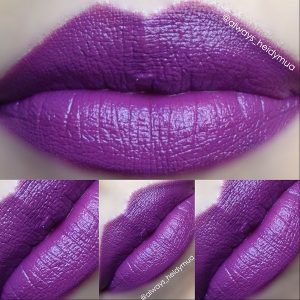 Purple Lipstick Heidy Es Makeupbyheydi Photo Beautylish