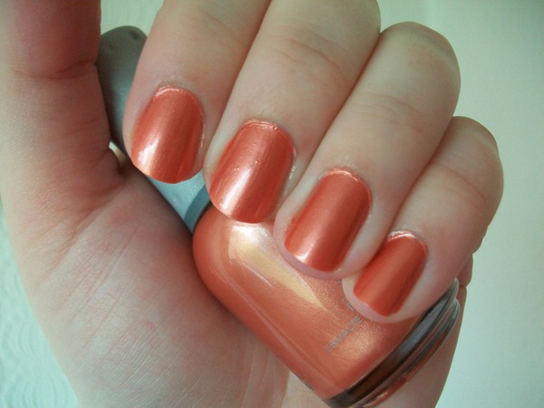 10. Orly Nail Lacquer in "Peachy Parrot" - wide 7