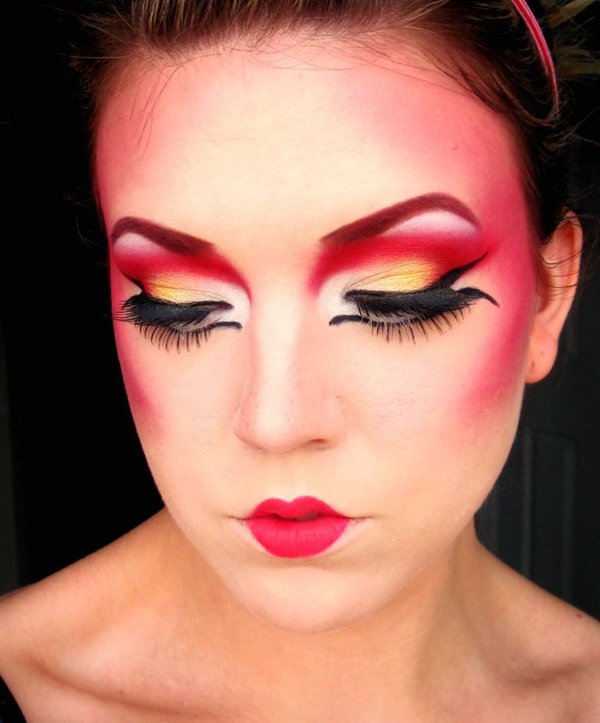 Geisha inspired makeup | Sonja D.'s (SonjaD) Photo | Beautylish