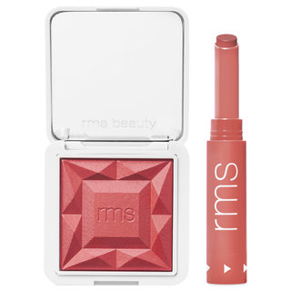 rms beauty ReDimension Hydra Powder Blush & Legendary Serum Lipstick Bundle