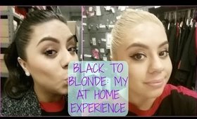 Black to Blonde: My Hair Bleaching Experience