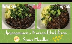Jjajangmyeon | Korean Black Bean Sauce Noodles | Veg & Non Veg | Itsmrsshasha