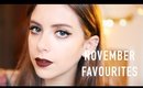 November Favourites! Beauty, Fashion and Books | sunbeamsjess