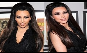 Kim Kardashian Inspired Smokey Eye Look