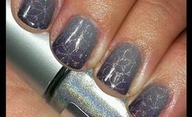 Purple Dreams - Nail Art with Stamping