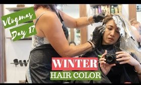 NEW HAIR COLOR FOR WINTER | Vlogmas Day 17