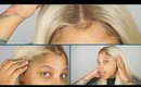 How to reapply an old lace front wig | Makeup GRWM