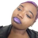 Purple ombré lip