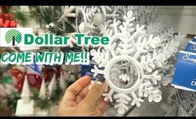 Come with Me to Dollar Tree! NEW Christmas Things!!