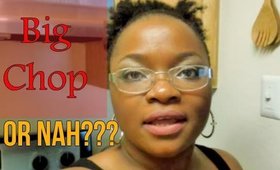 SHORTEST VLOG EVER & BIG CHOP OR NAH?!?!?