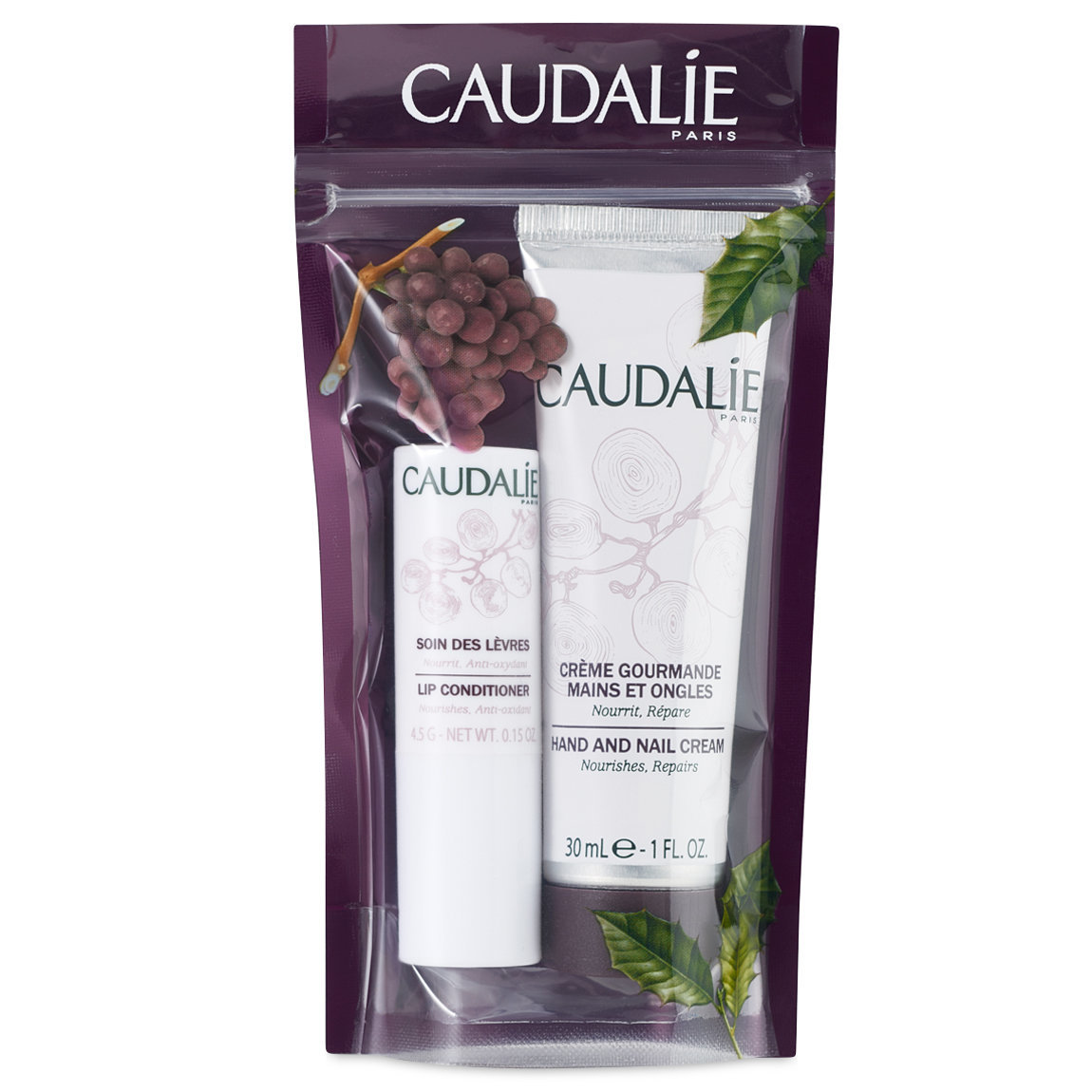 Caudalie Winter Lip & Hand Duo alternative view 1 - product swatch.