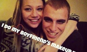 I Do My Boyfriend's Makeup Tag!