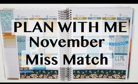 November Spread using Scribble Prints Misfits
