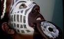 Mursi Tribe Makeup. Re-upload