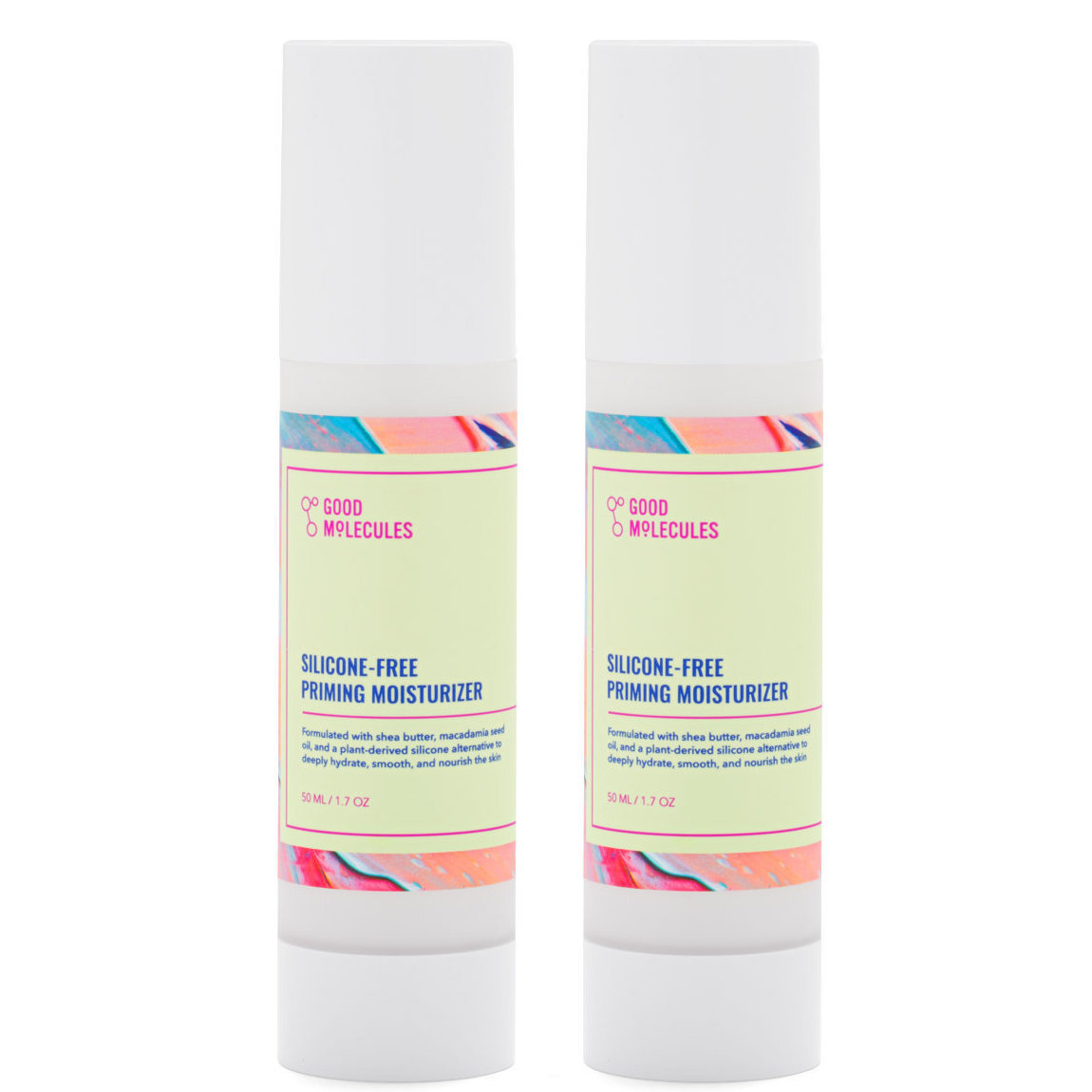 Good Molecules Silicone-Free Priming Moisturizer 50 ml Duo alternative view 1 - product swatch.