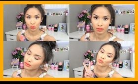 Spring Makeup | ORANGE EYES and ORANGE LIPS