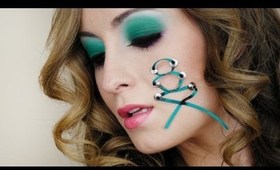 Laced Up Beauty: Halloween Makeup Look