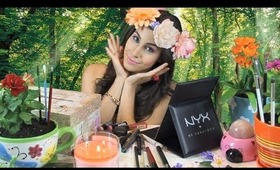 Floral Fantasy Spring Makeup Tutorial