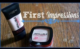 L'Oreal Infallible Pro-Matte Foundation | First Impressions, Demo & Review