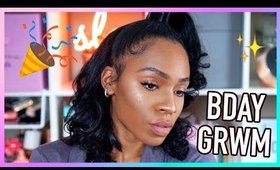 SURPRISE BIRTHDAY GRWM! Full Glam for the Turn Up