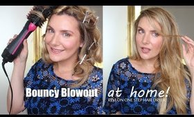 REVLON ONE STEP HAIR DRYER BOUNCY BLOWOUT AT HOME (subtítulos en español)