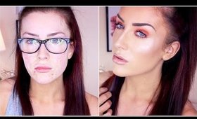 Full Coverage & Dewy Foundation Routine | Flawless Base