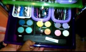 Updated makeup storage; 10 drawer cart!