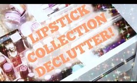 Lipstick Collection/Declutter | Decluttering my Makeup Collection Pt. 1 | Rosa Klochkov