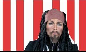 Captain Jack Sparrow (Johnny Depp ) Look